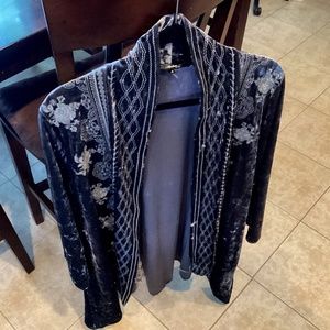 Velvet crush jacket